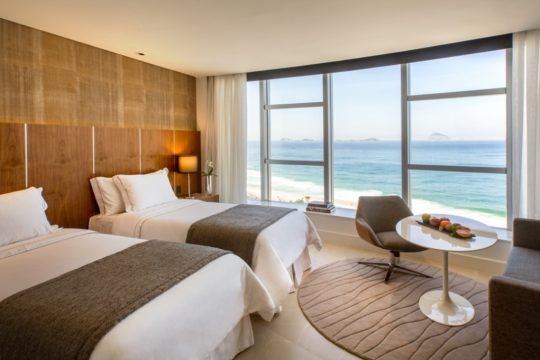 Apartamentos espaçosos com vista deslumbrante. Foto: Divulgação