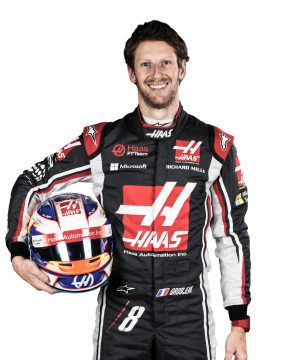 Romain Grosjean ? o piloto n?mero 1 da equipe. Foto: Haas media