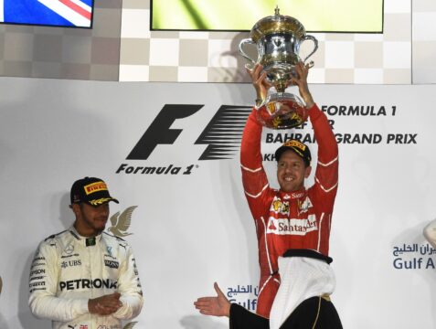 F-1: Ferrari vence o GP do Bahrein com Sebastian Vettel