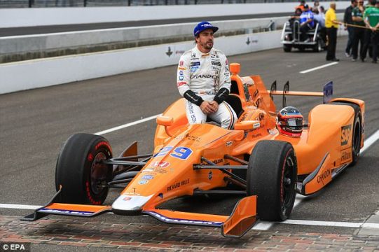 Para participar das 500 Milhas de Indianapolis, Fernando Alonso não vai participar do GP de Mônaco de F-1. Foto: Divulgação