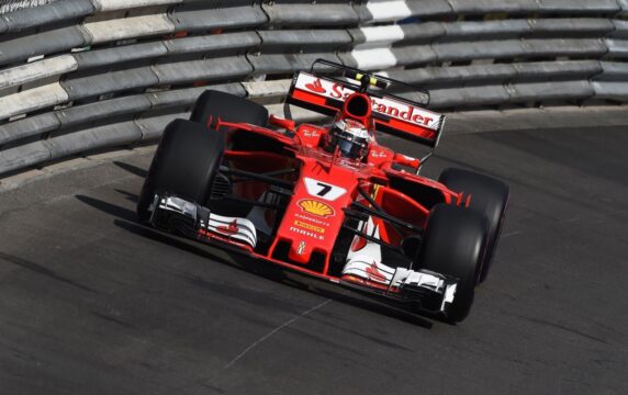 F-1: Kimi Raikkonen da Ferrari larga na pole no GP de Mônaco