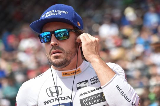 No jantar de gala ap?s as 500 Milhas, Alonso agradeceu Michael Andretti, a Honda e a McLaren pela oportunidade de participar da prova. Foto: Chris Cowens - Indycar