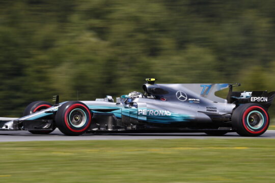 F-1: Valteri Bottas da Mercedes vence na Áustria