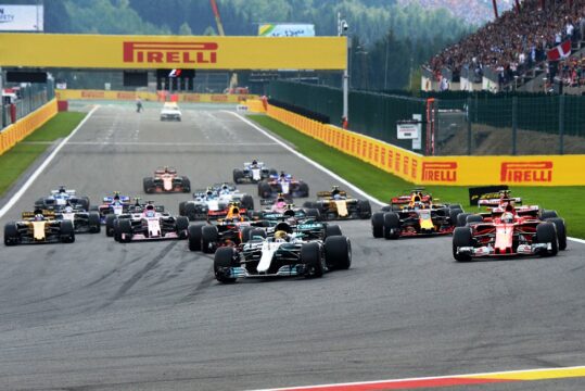 F1: Hamilton vence na Bélgica com Vettel em segundo e Ricciardo em terceiro