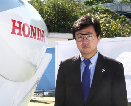 Michimasa Fujino presidente da Honda Jet. Foto: Amauri Yamazaki