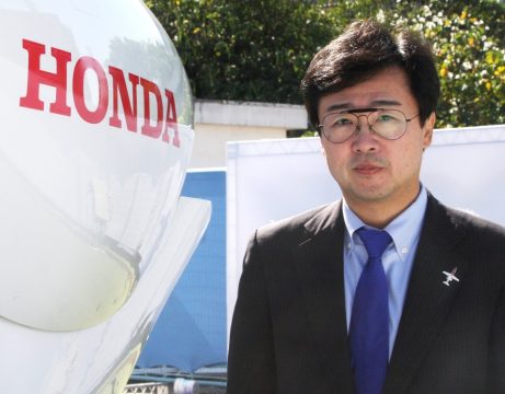 Michimasa Fujino presidente e CEO da Honda Aircraft. Foto: Amauri Yamazaki