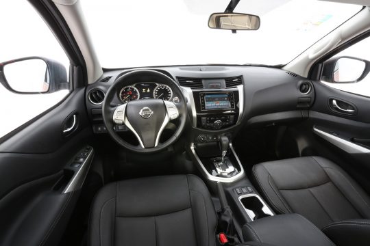 Nissan Frontier interior. Foto: Nissan