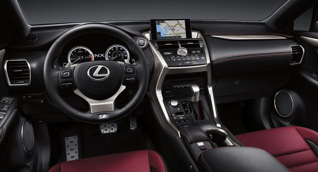 Lexus NX 200t interior. Foto: Divulgação