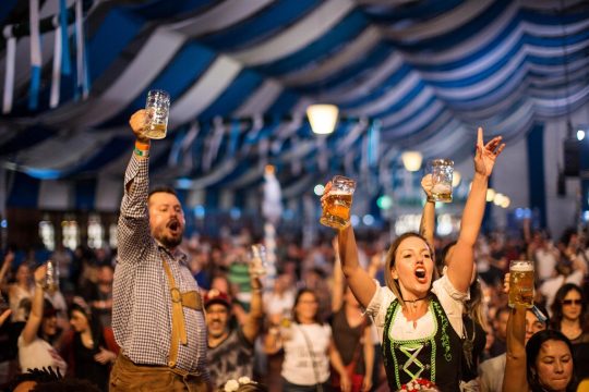 Na Oktoberfest a divers?o ? garantida. Foto: W Group