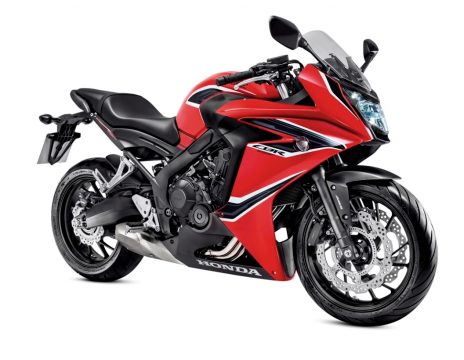 CBR 650- Vermelha- 3_4 F