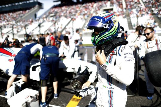 O brasileiro Felipe Massa chegou na d?cima posi??o a frente de Fernando Alonso. Foto: Glenn Dunbar/Williams