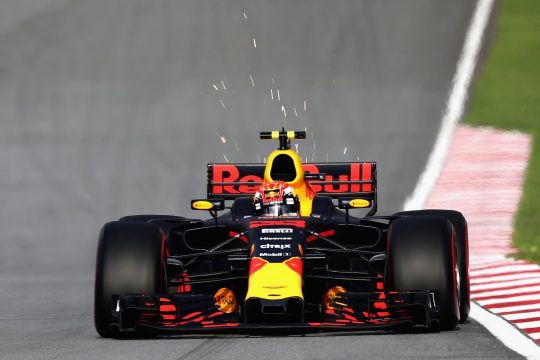 Com o problemas das duas Ferraris, a Red Bull fez a festa no último GP da Malásia de F-1. Photo by Lars Baron/Getty Images)