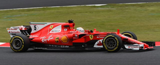 Sem o patroc?nio do banco Santander a partir de 2018, a Ferrari ficar? com menos 40 milh?es de euros no budget. Foto: Ferrari