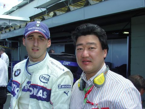 O piloto Robert Kubica já pilotou pela equipe Williams de F-1 na época com o motor BMW. Foto: Divulgação