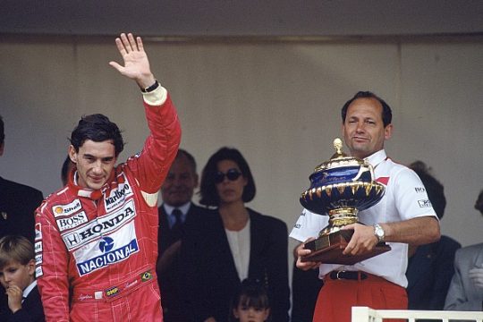 A era de ouro de Ayrton Senna foi com Ron Dennis na McLaren. Foto: Divulgação