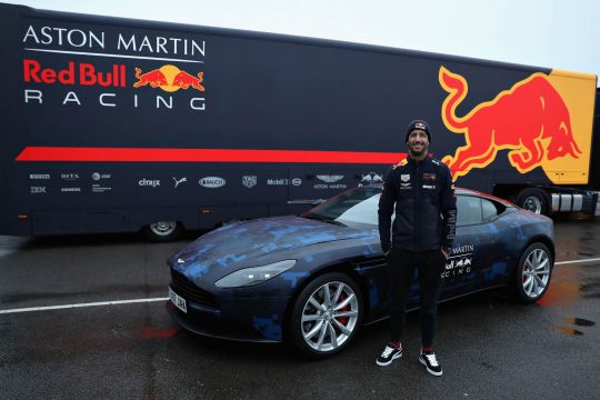 A Red Bull tem uma parceria com a Aston Martin. Foto: Mark Thompson/Getty Images