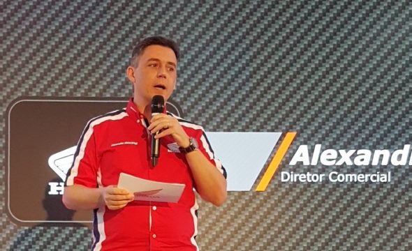 Alexandre Cury - diretor comercial e de competições da Moto Honda. Foto: Amauri Yamazaki