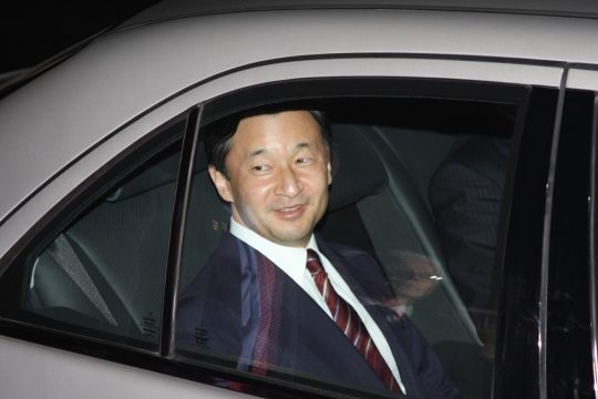 Durante a comemoração dos 100 Anos da Imigração Japonesa no Brasil, o príncipe Naruhito esteve presente representando a família Imperial. Foto: Amauri Yamazaki