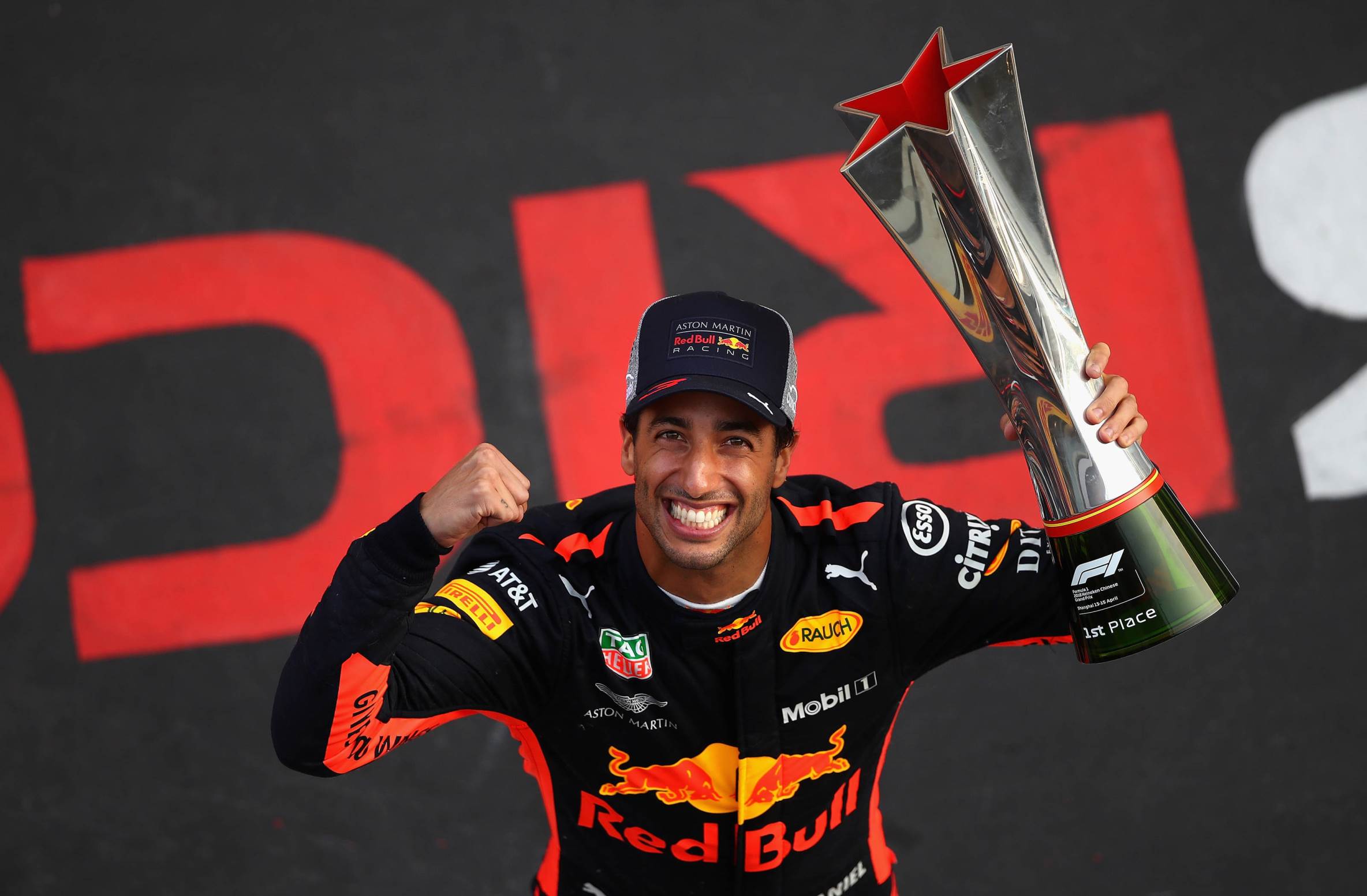 O australiano Daniel Ricciardo conquistou a sua 6a vitória na categoria. Foto: Red Bull Content Pool