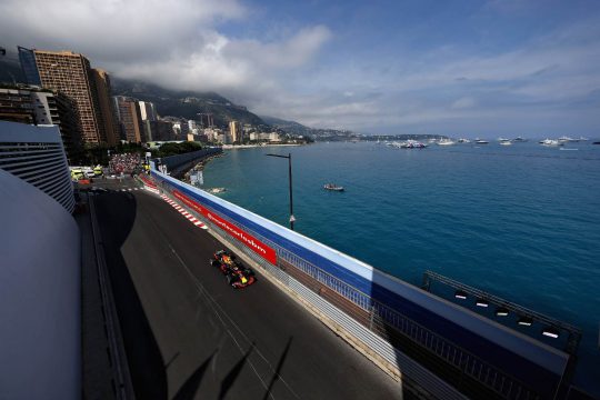 MONTE-CARLO, MONACO - MAY 24: Max Verstappen of the Netherlands driving the (33) Aston Martin Red Bull Racing RB14 TAG Heuer on track during practice for the Monaco Formula One Grand Prix at Circuit de Monaco on May 24, 2018 in Monte-Carlo, Monaco. (Photo by Dan Istitene/Getty Images) // Getty Images / Red Bull Content Pool // AP-1VRWANCWH2111 // Usage for editorial use only // Please go to www.redbullcontentpool.com for further information. //