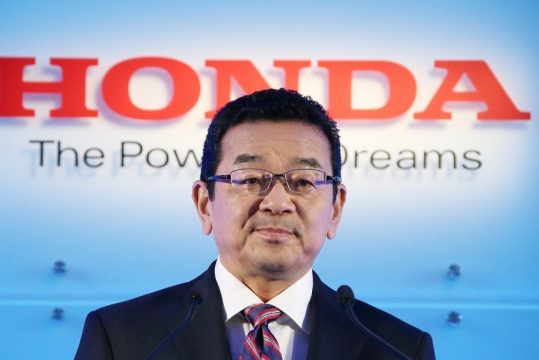 Takahiro Hachigo - CEO da Honda Motor Co. Foto: Divulgação