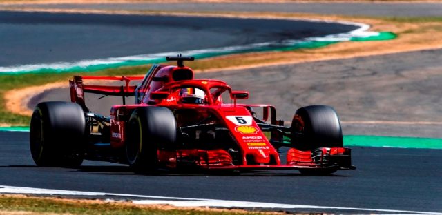 O alemão Sebastian Vettel disse que pode vencer o GP da Inglaterra neste domingo. Foto: Ferrari