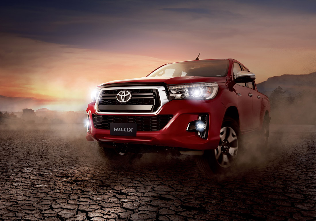 Hilux é campeã de vendas em seu segmento. Foto: Toyota