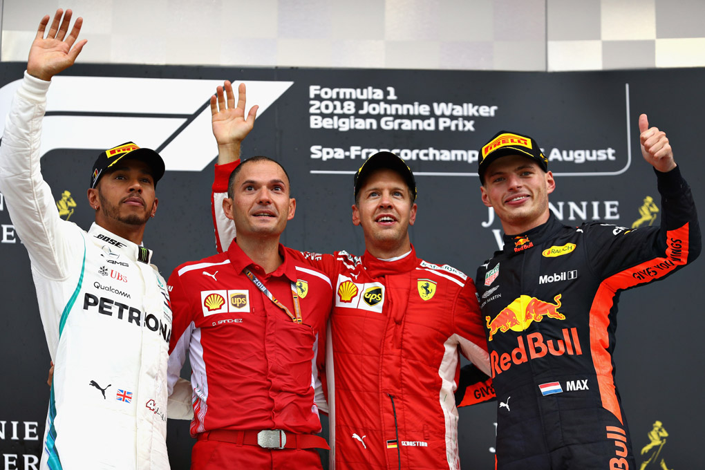 O alemão Sebastian Vettel está confiante em fazer uma boa prova no próximo domingo em Monza na Itália. Foto: Mark Thompson/Getty Images) // Getty Images / Red Bull Content Pool // AP-1WQ5S76DH2511 // Usage for editorial use only // Please go to www.redbullcontentpool.com for further information. //