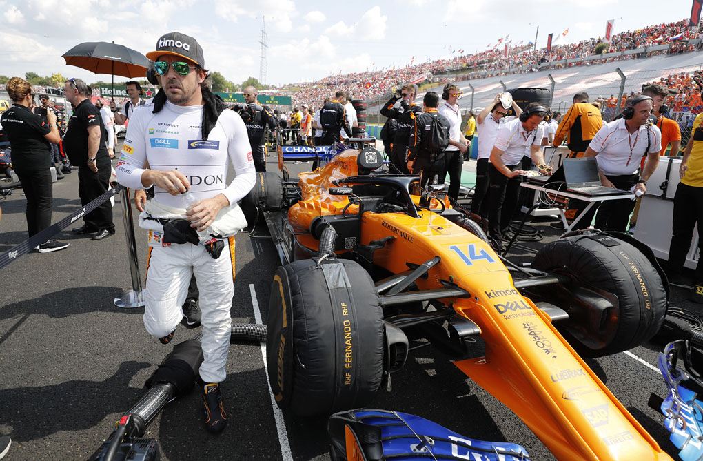 A McLaren teve uma corrida difícil com o acidente de Fernando Alonso. Photo: Steven Tee/McLaren ref: Digital Image _2ST1683