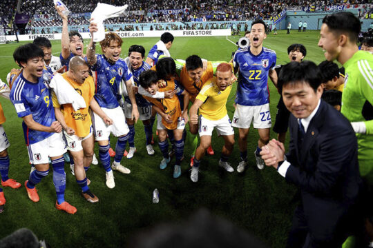 Japão vence a Alemanha na Copa do Catar