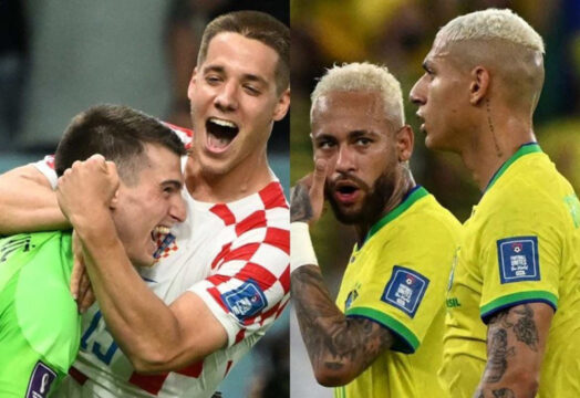Brasil perde para a Croácia e sai da Copa