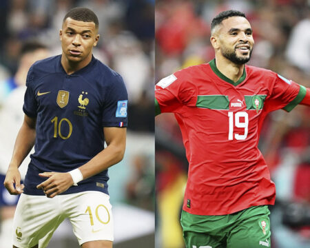 França vence o Marrocos por 2 a 0