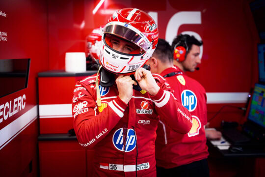 Leclerc faz o melhor tempo do 2º Treino na Austrália
