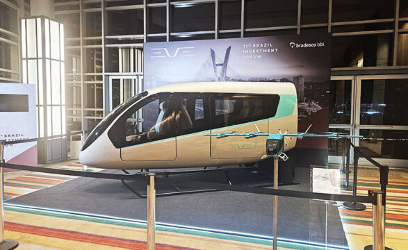 Embraer apresenta carro voador em São Paulo