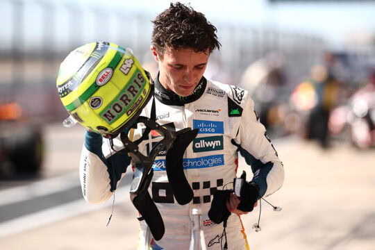 Lando Norris crava a pole para o GP do México