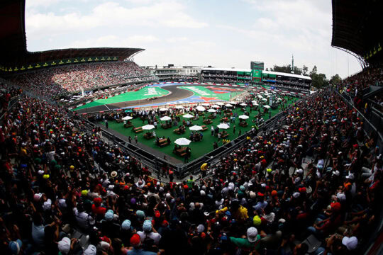 Programação para o GP do México de F-1