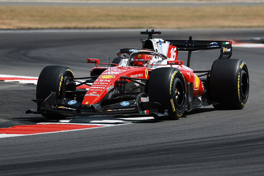 Charles Leclerc vence o GP da Inglaterra de F-1