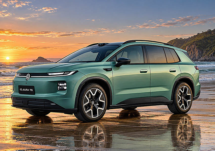 Volkswagen ID.Aura T6 estreia na China com autonomia de até 660 km
